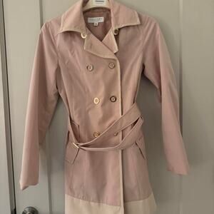 Laundry Pink Trench Coat